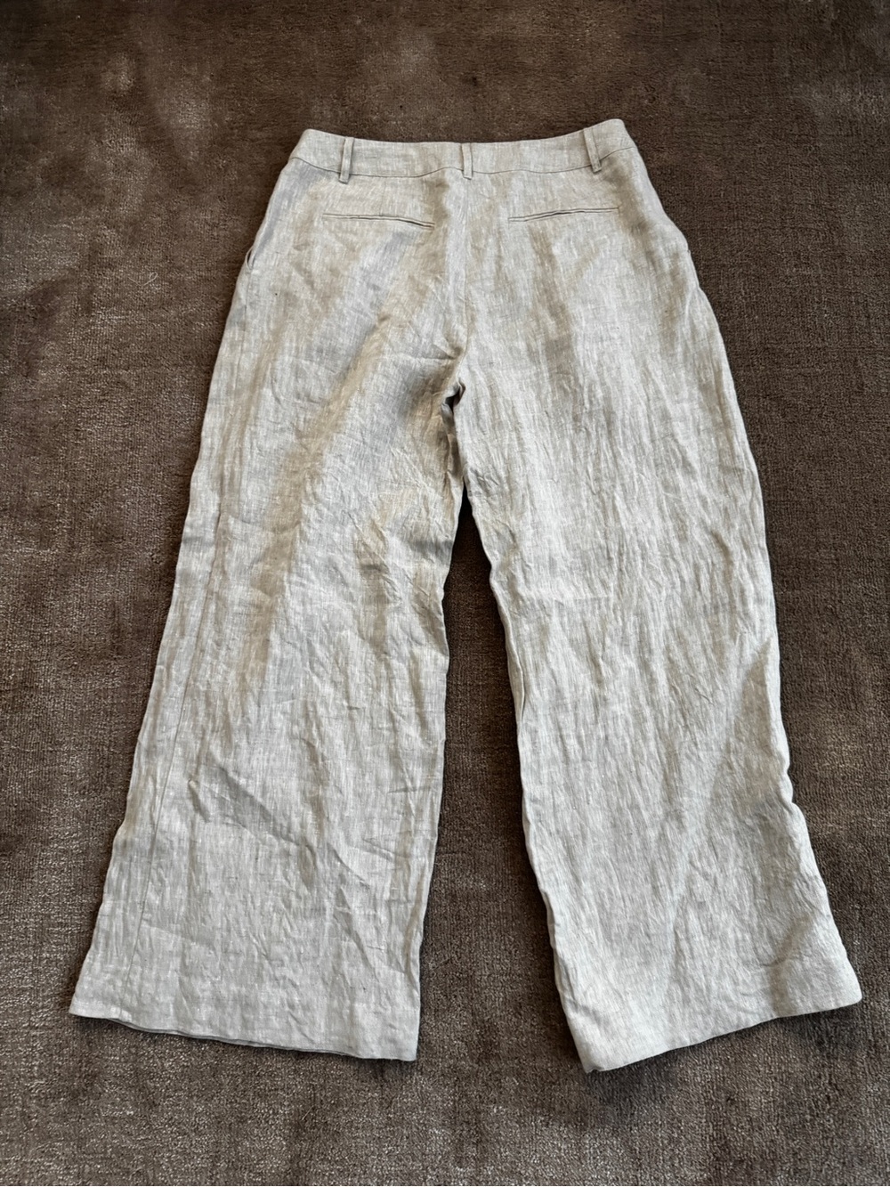 Reformation Alex Linen Mid Rise Pant - Picture 10 of 13